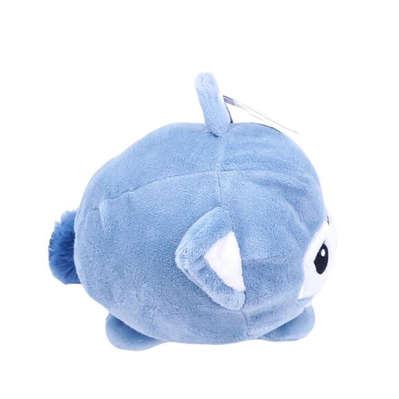 NEW TeeTurtle The Original Reversible Fox Plushie White + Gray‎ Plush Stuffed 4" - Picture 5 of 12